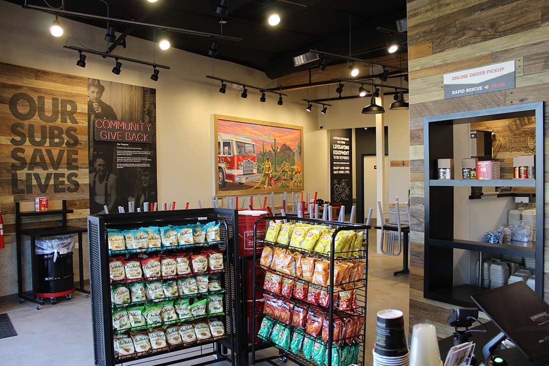 Firehouse Subs Old Vail — Restaurant TI project by ITDG
