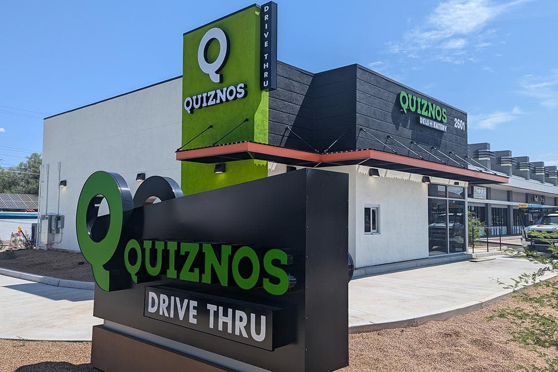 Quiznos Tucson — Ground-Up Construction project by ITDG