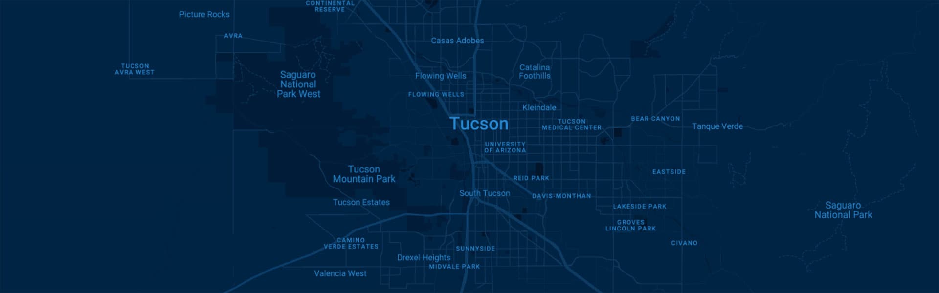 Arizona Service Area Map