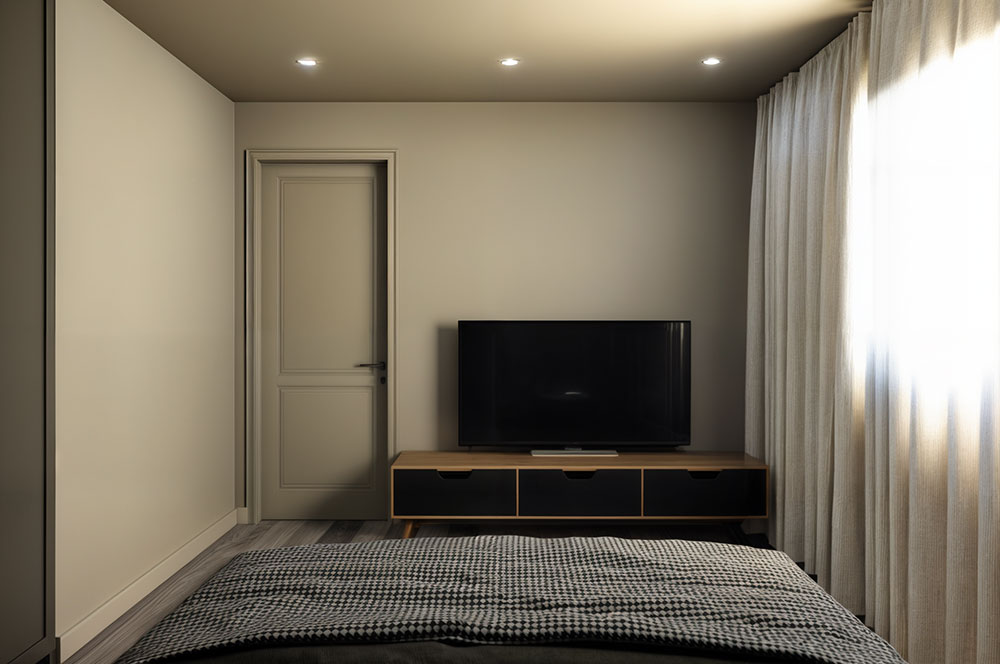 Innovative Living 1BR Bedroom View