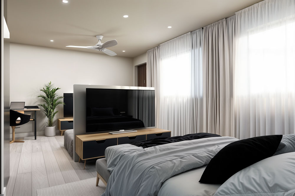 Innovative Living Bedroom Concept